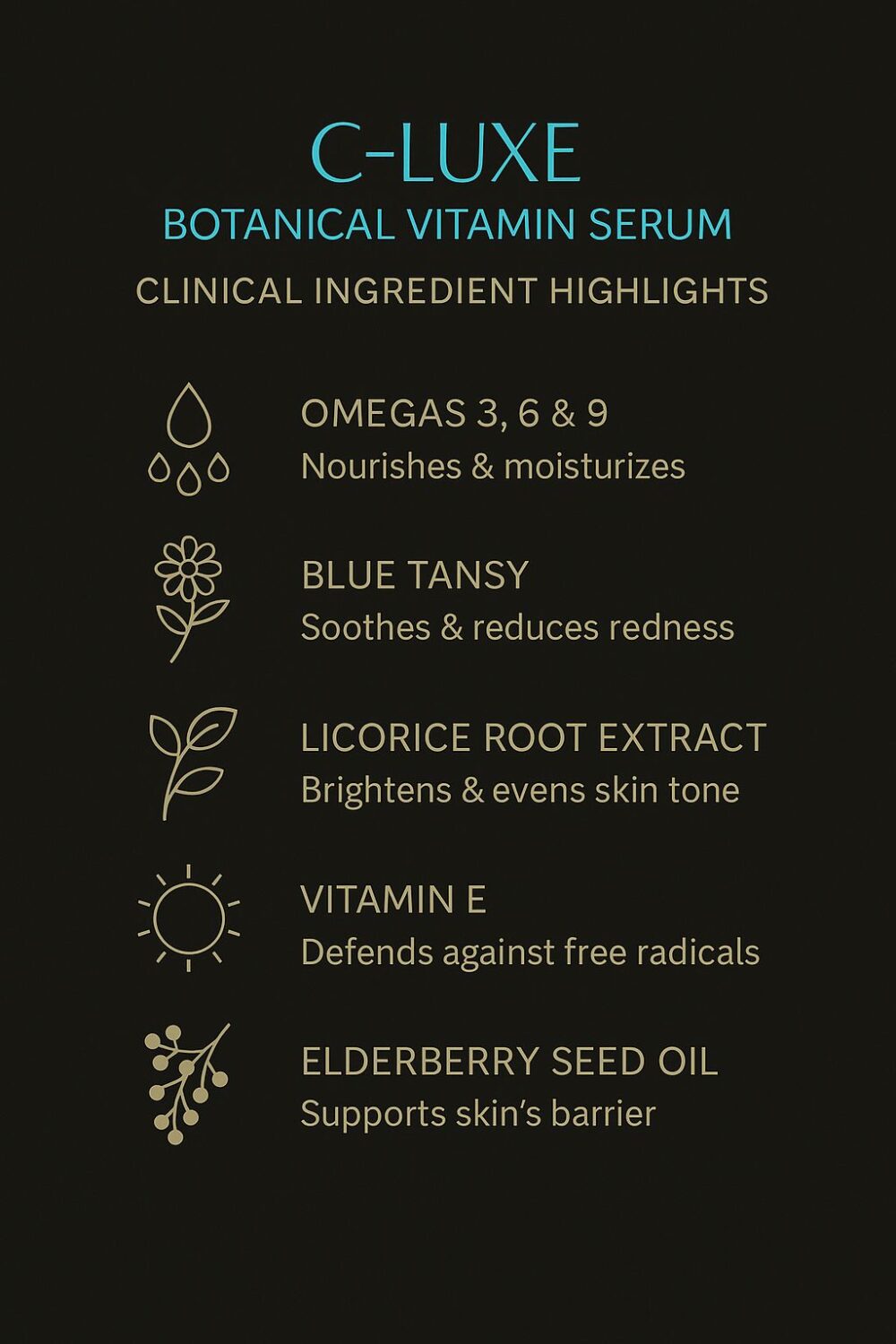 C-Luxe Botanical Vitamin Serum