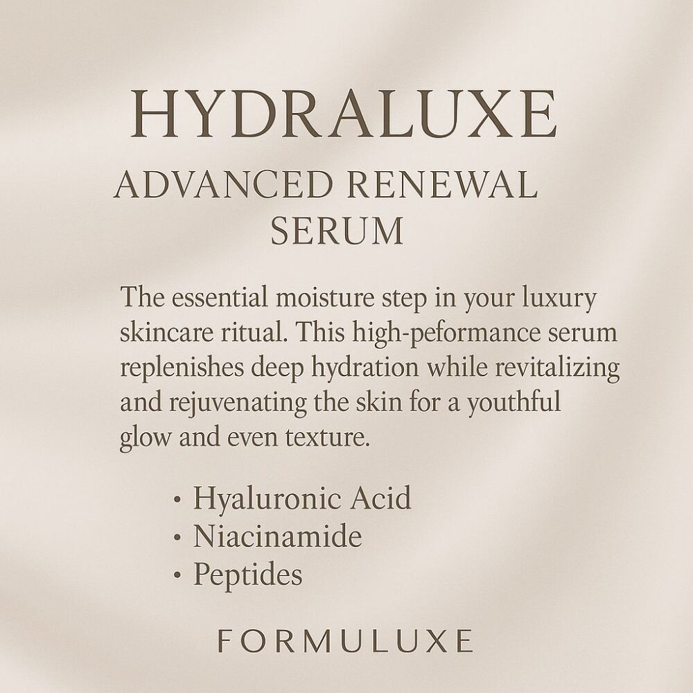 HydraLuxe Advanced Renewal Serum