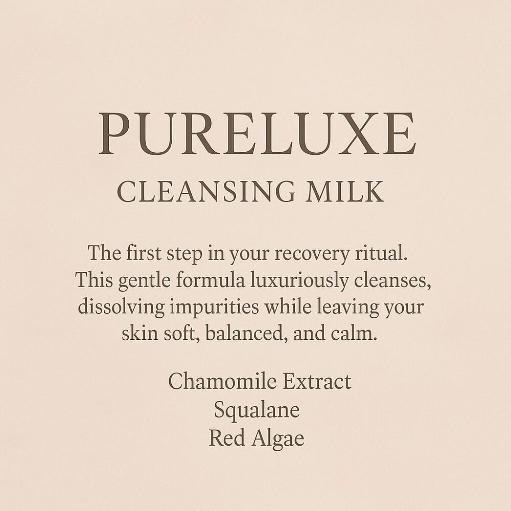PureLuxe Cleansing Milk