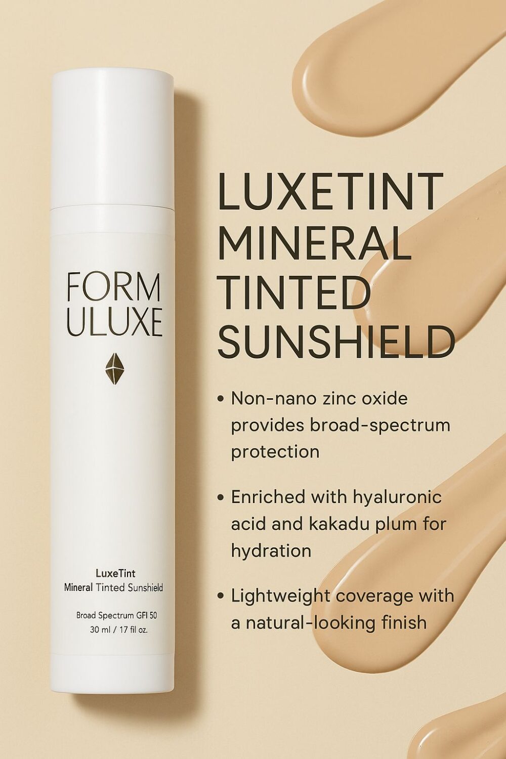 LuxeTint Mineral Tinted SunShield