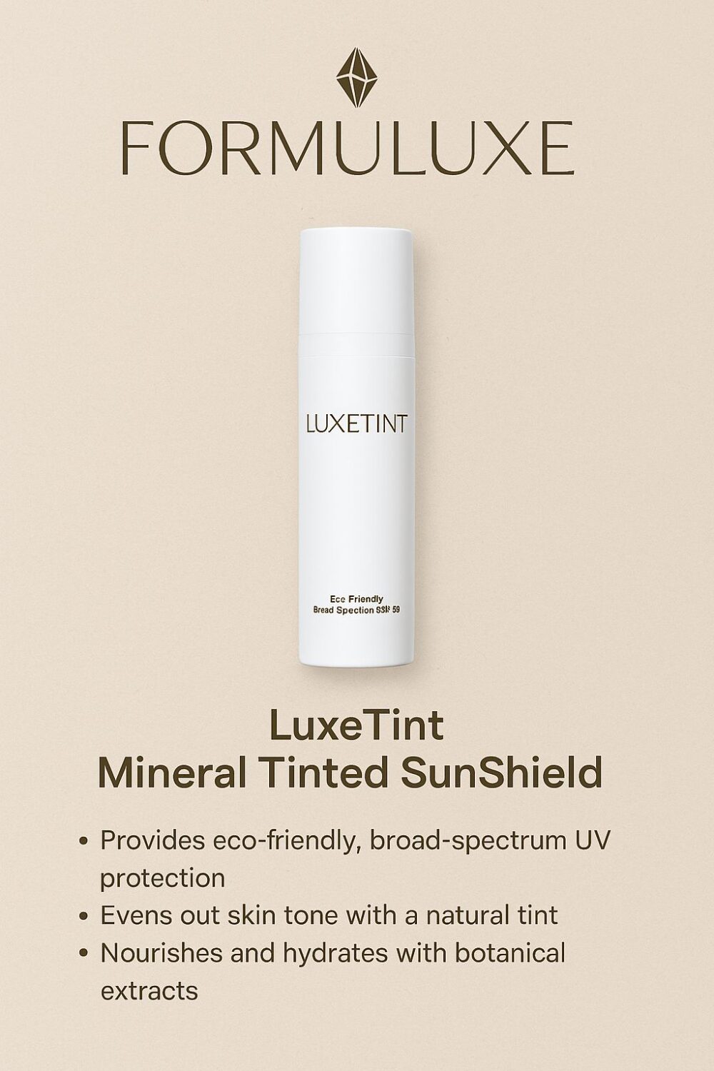 LuxeTint Mineral Tinted SunShield