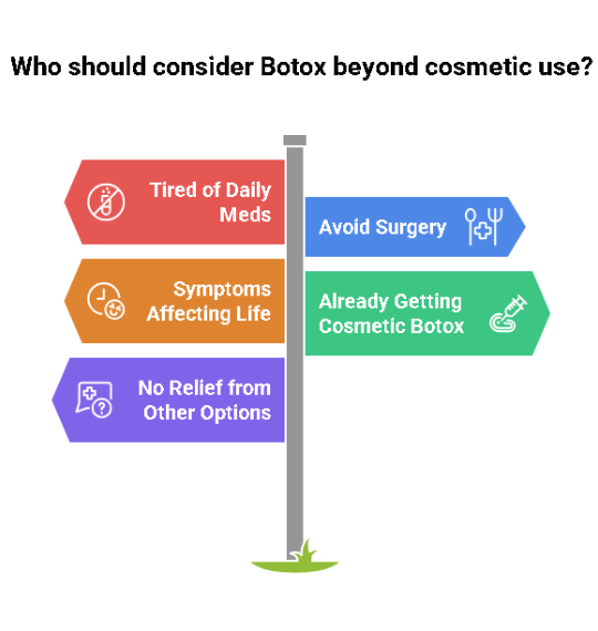 Who Should Consider Botox Beyond Cosmetic Use?