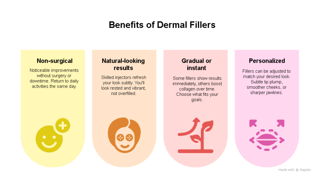 Benefits of Dermal Fillers and Lip Enhancements